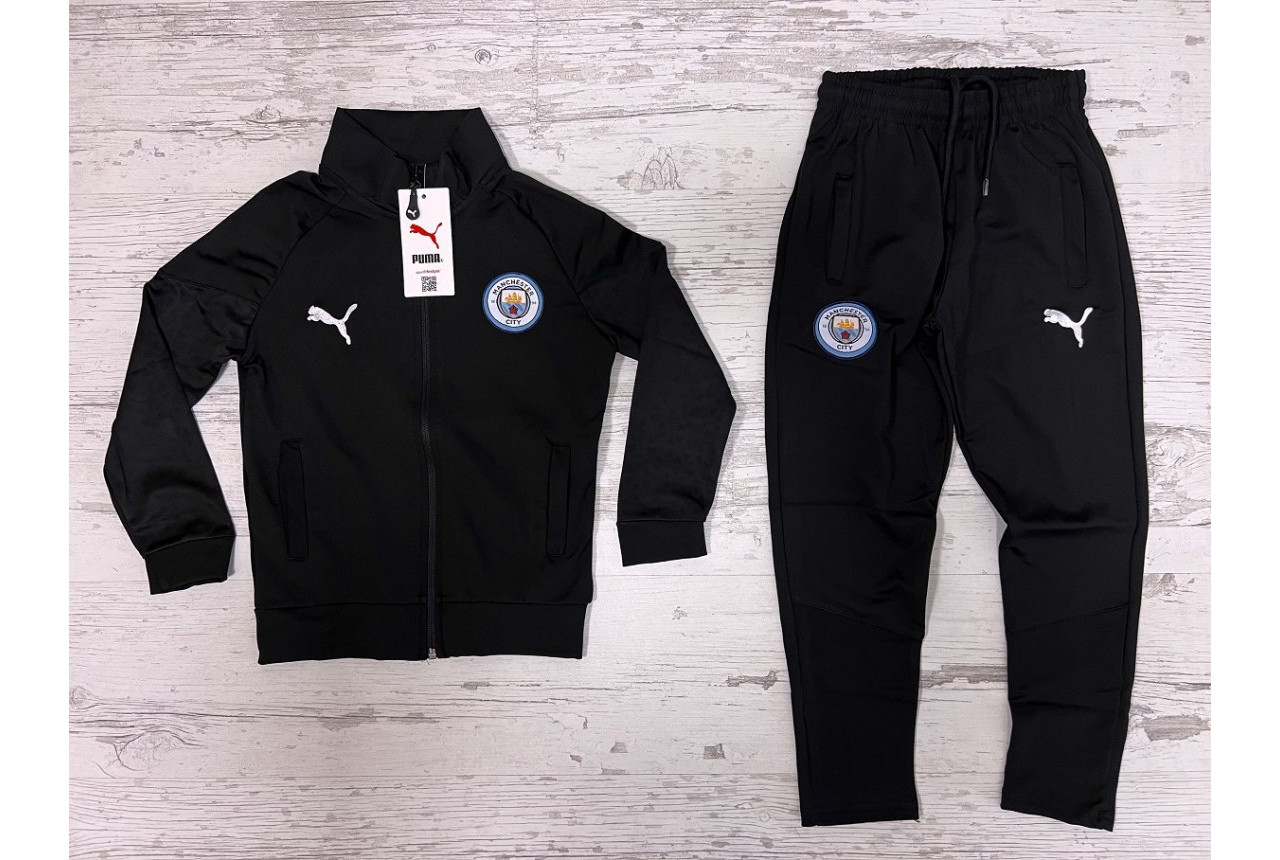 8276 Детски футболен екип Manchester City черен